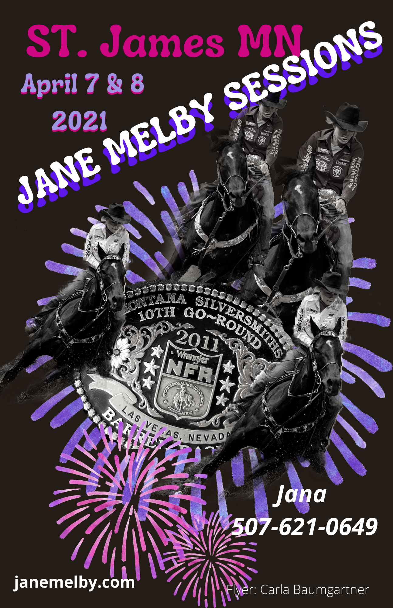 Jane Melby 4 hr Sessions