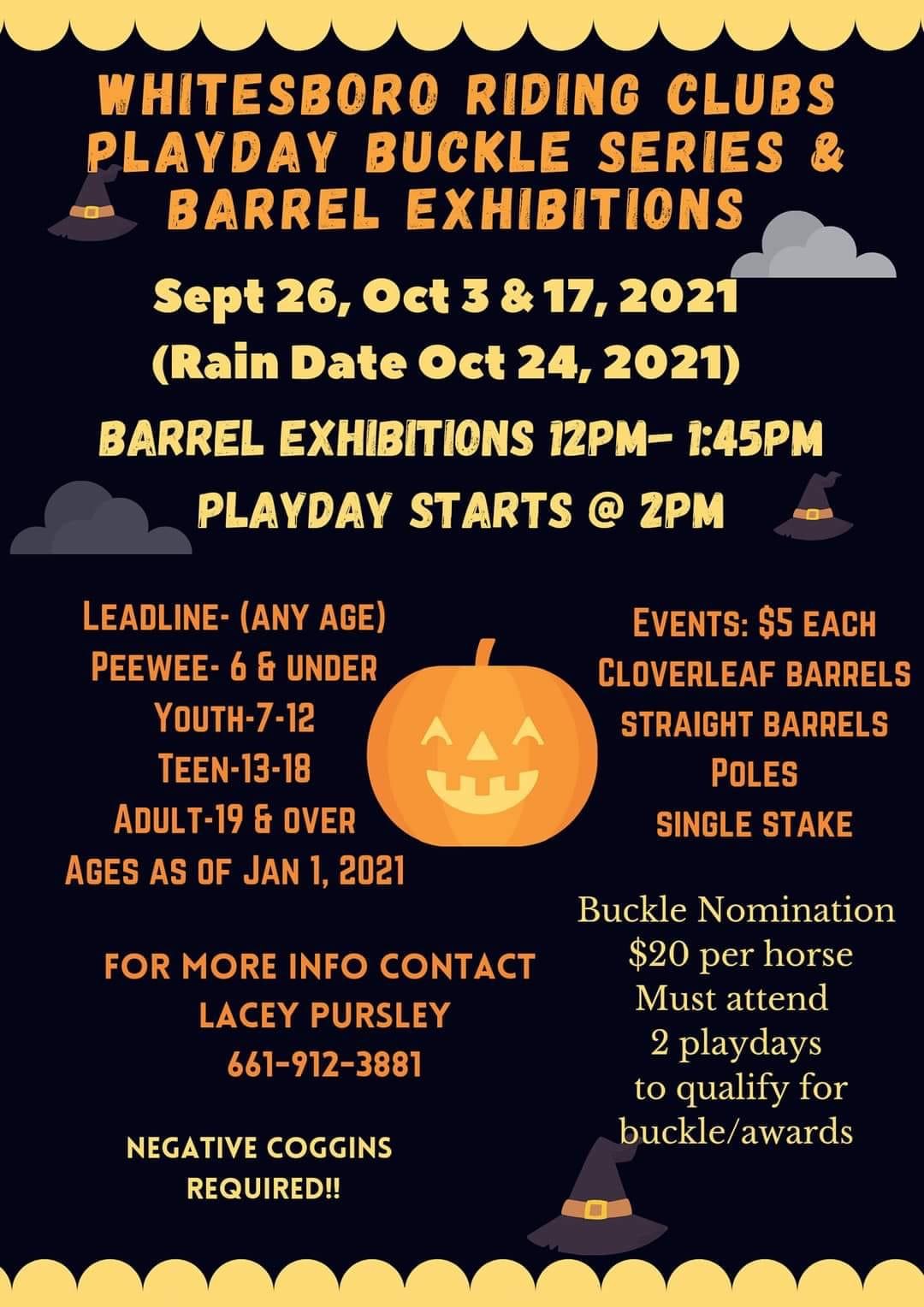 Playday Buckle Series & Barrel Exhibitions