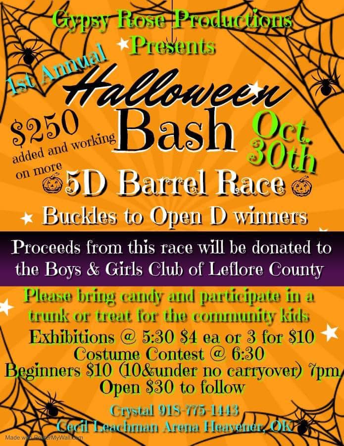Halloween Bash 5D Barrel Race
