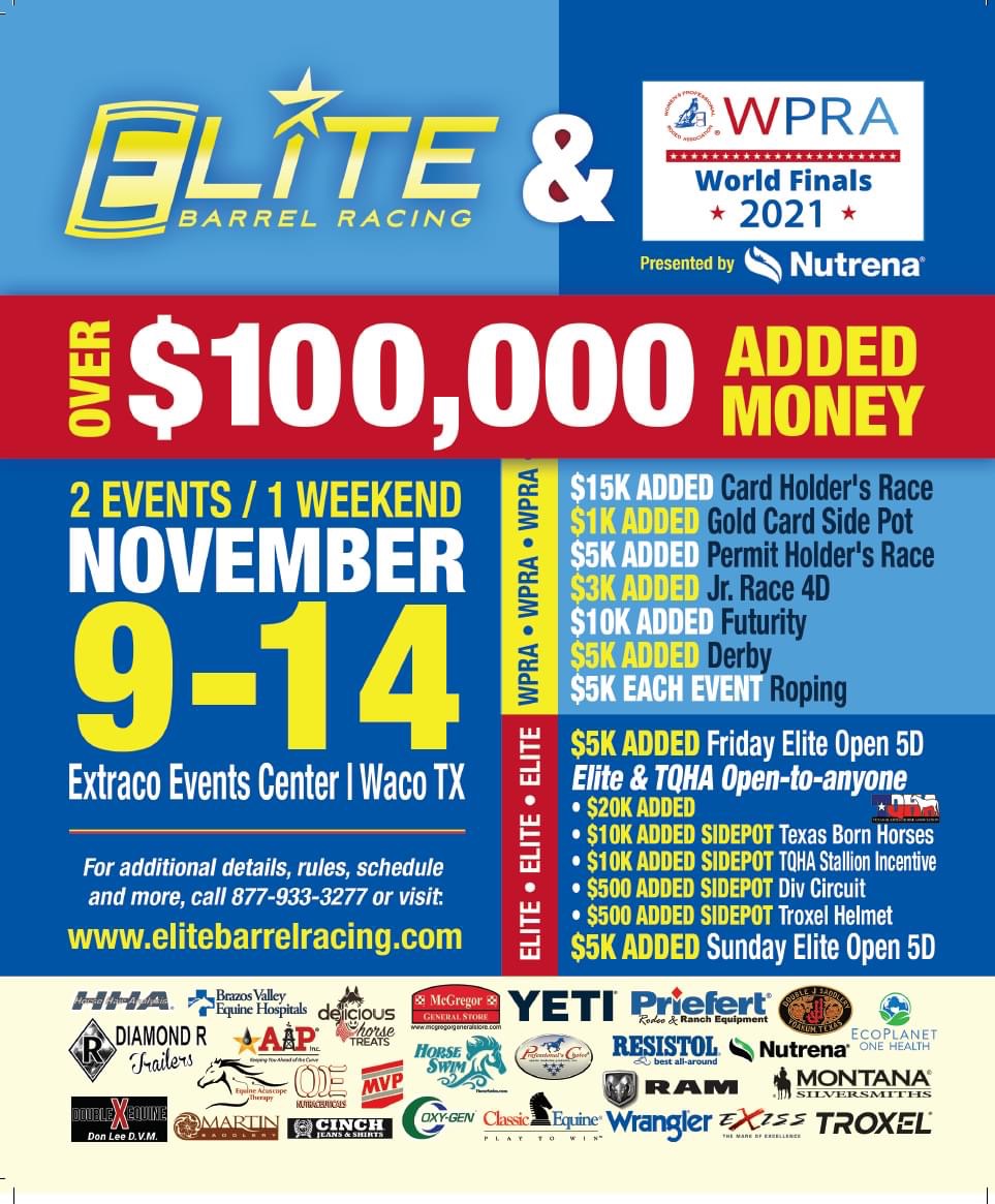 Elite Barrel Racing / WPRA World Finals