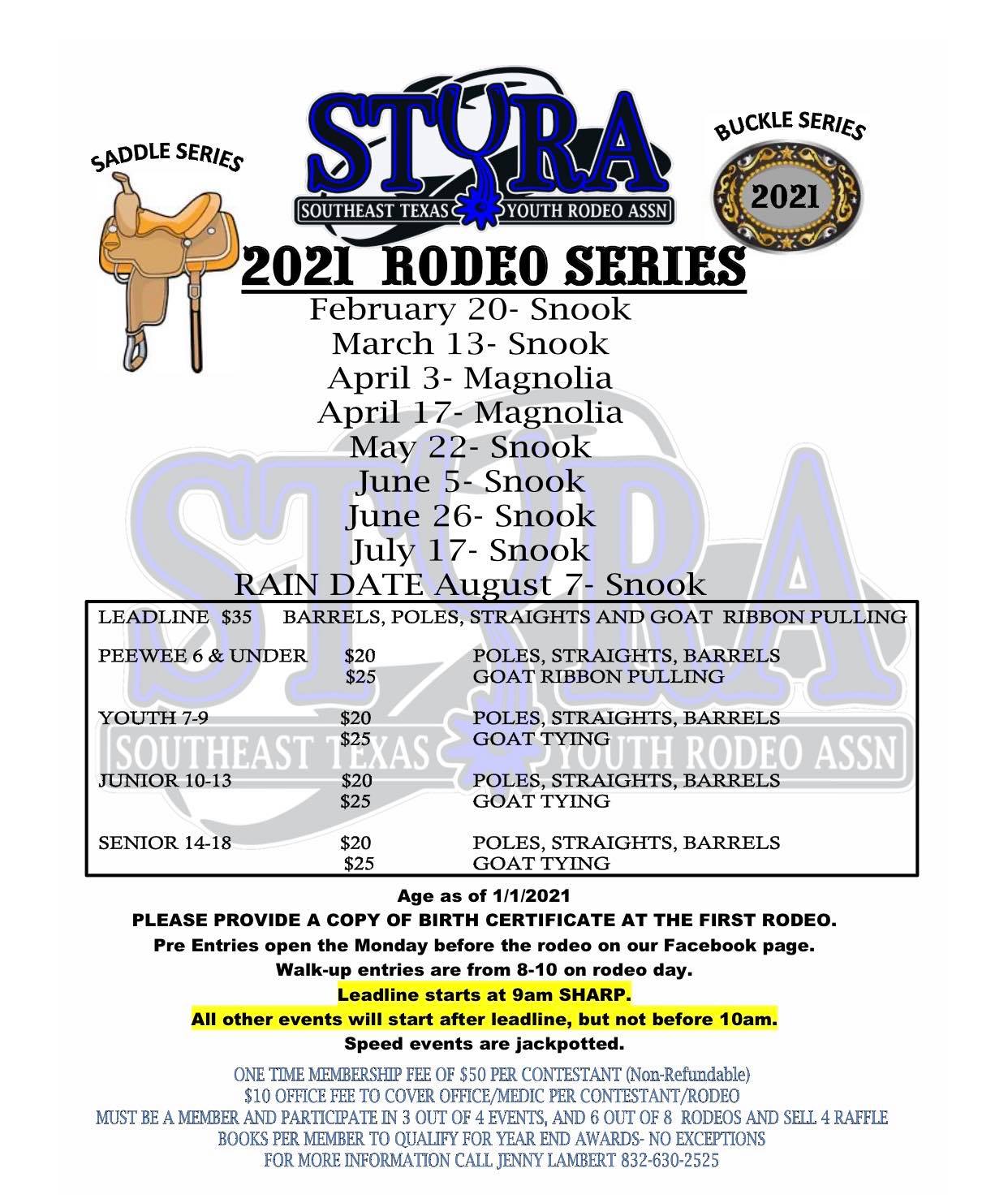 South Texas Youth Rodeo Assn 