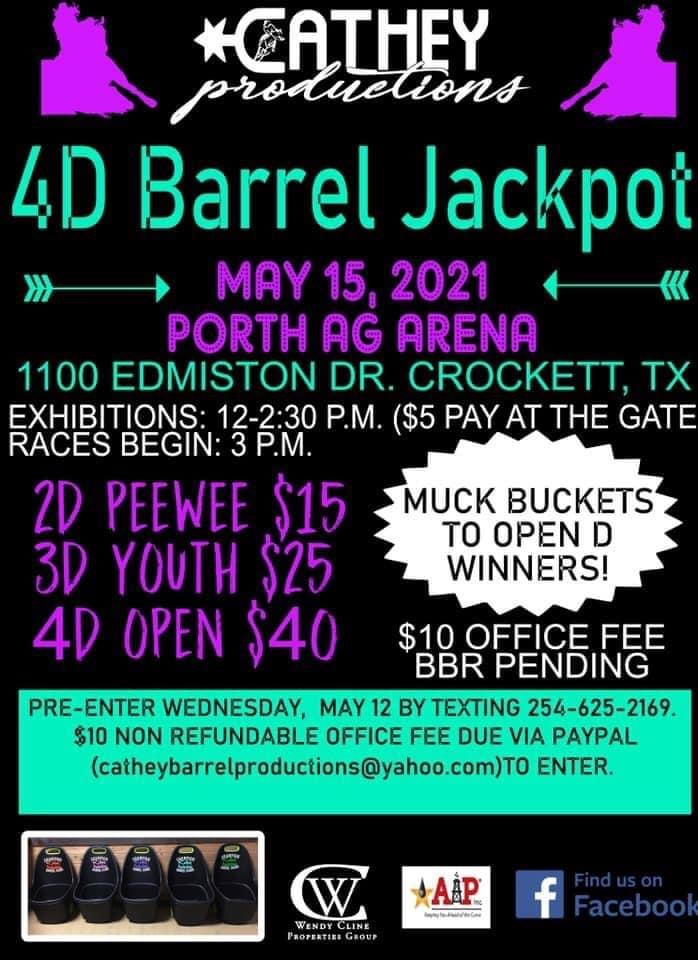 Cathey Productions 4D Barrel Race