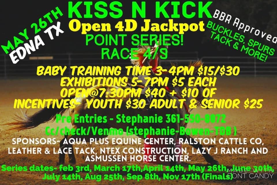 Kiss N Kick Open 4D