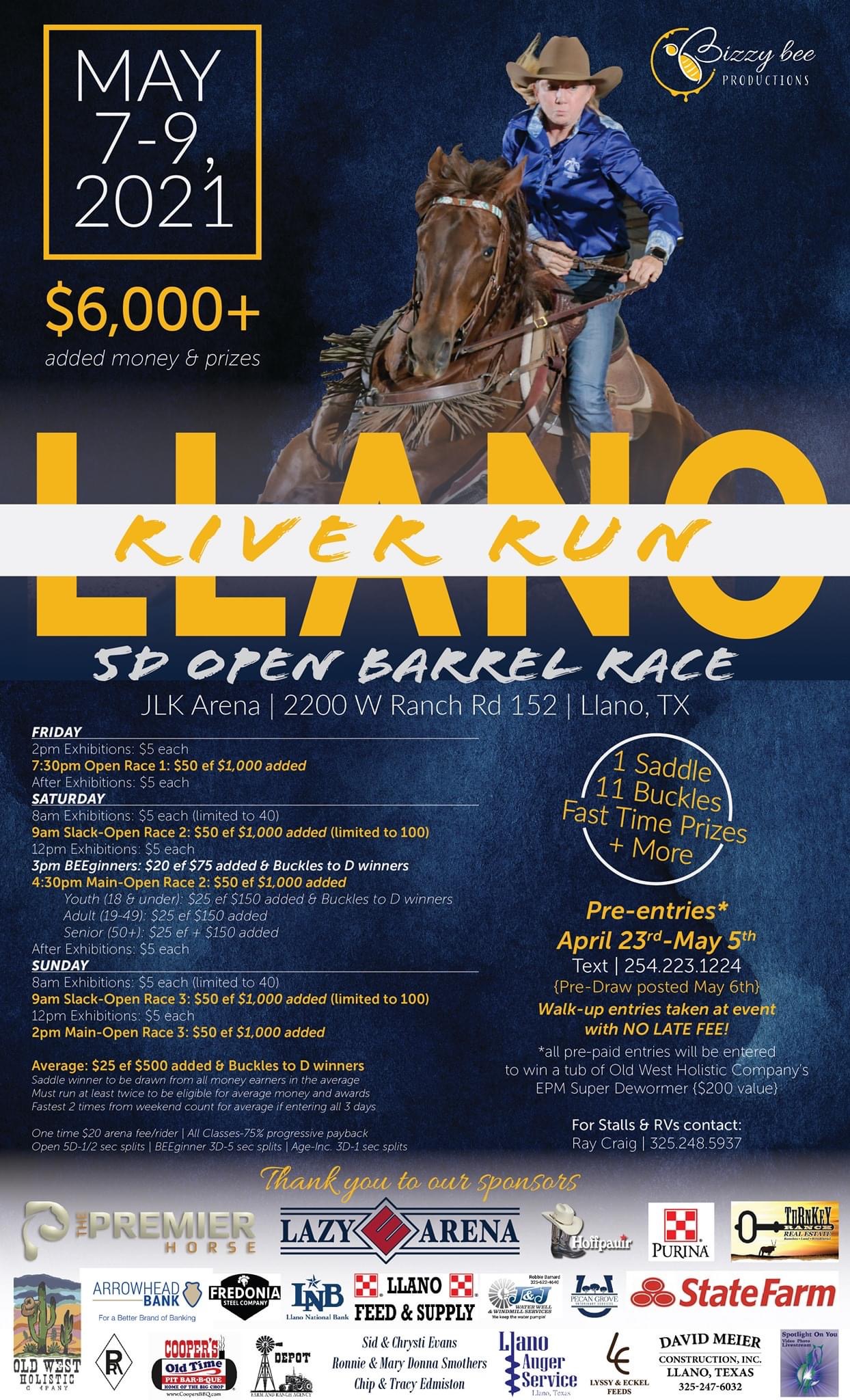River Run 5D Open Barrel Race