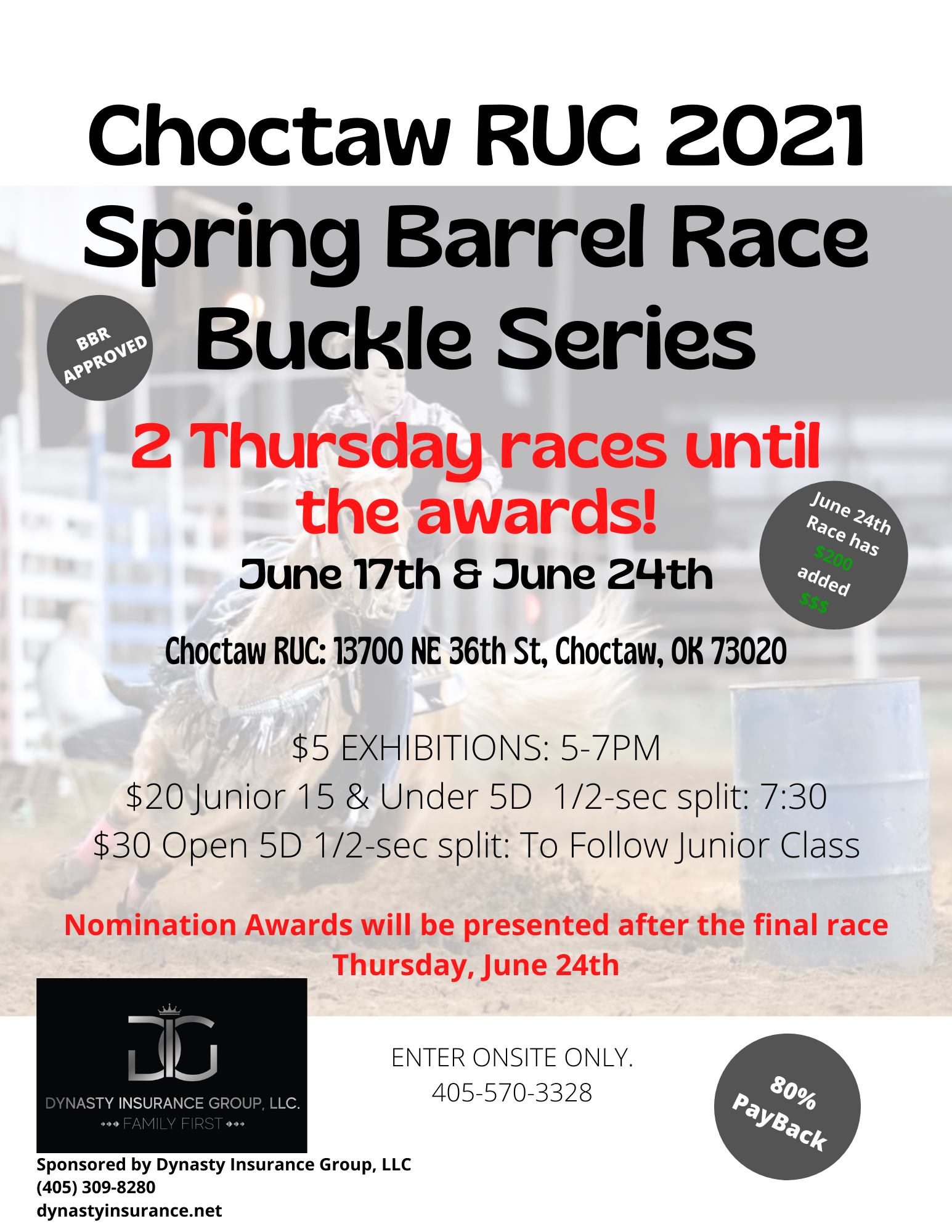 Choctaw Spring Barrel Race Series