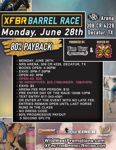 XFBR Barrel Race