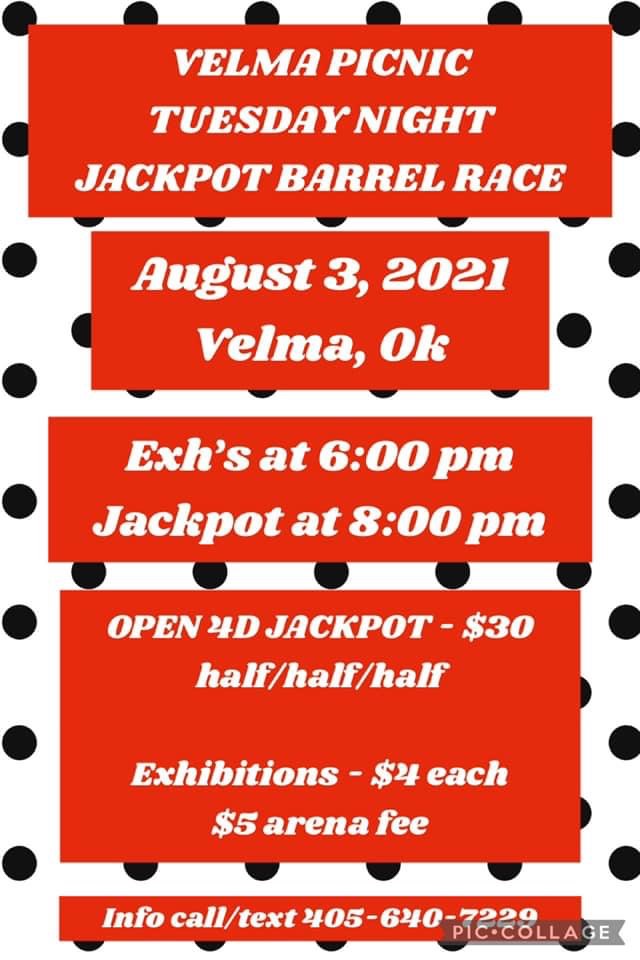 Velma Picnic Barrel Race