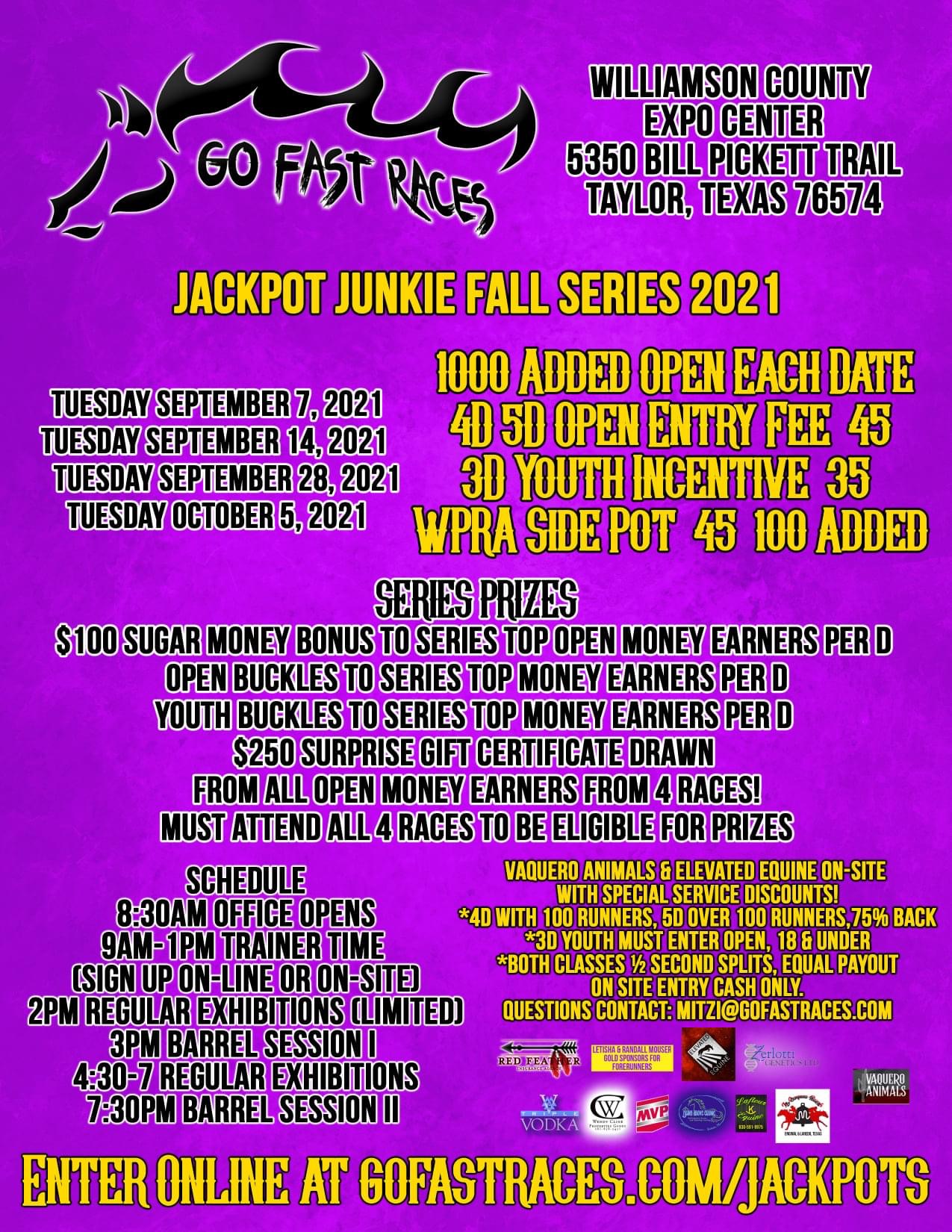Jackpot Junkie Fall Series