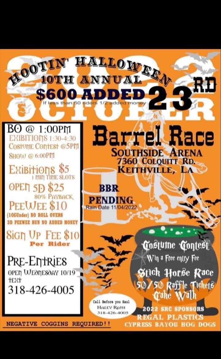 10th Annual Hootin Halloween Race
