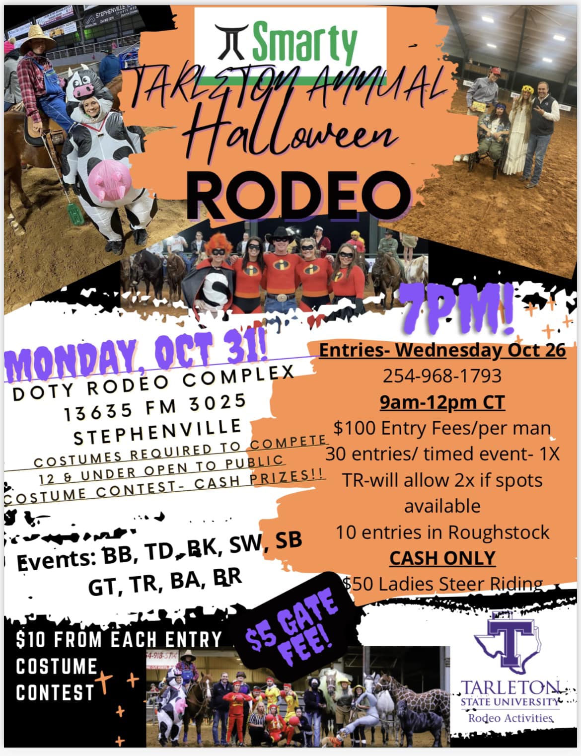Tarleton Annual Halloween Rodeo