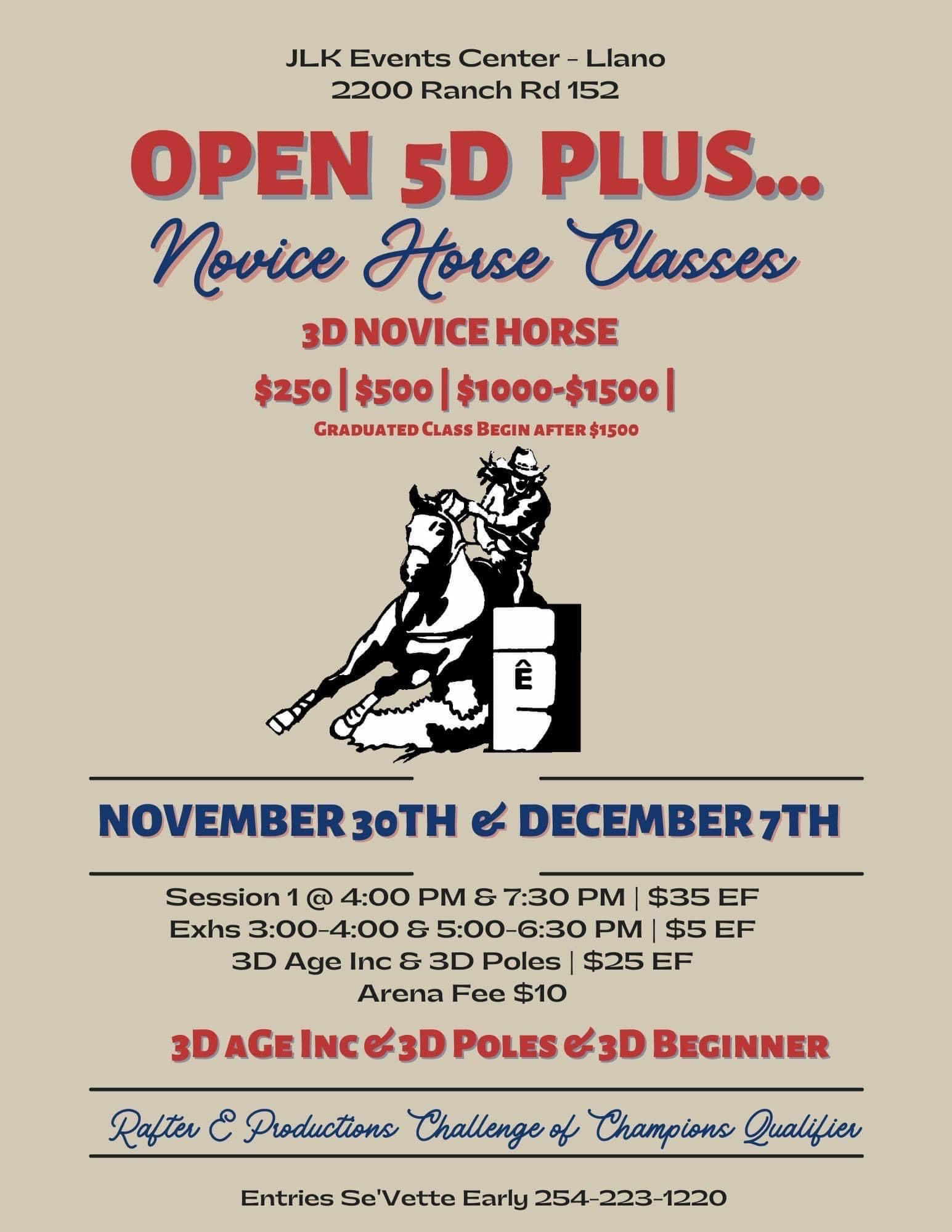 Open 5D / Novice Horse Classsic