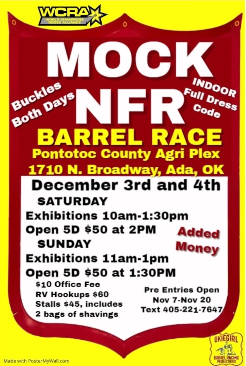 Mock NFR Barrel Race