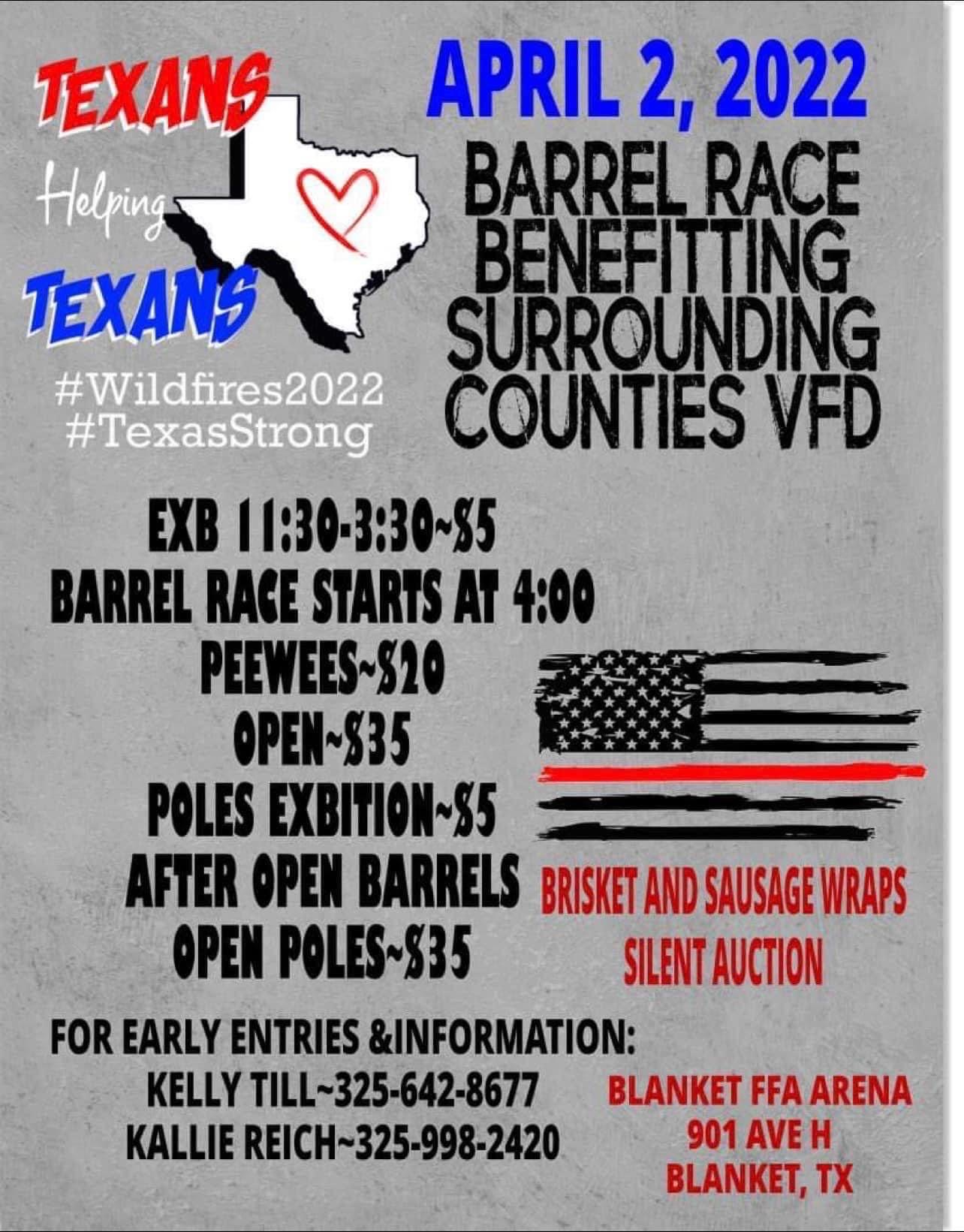 Texans Helping Texans Barrel Race 