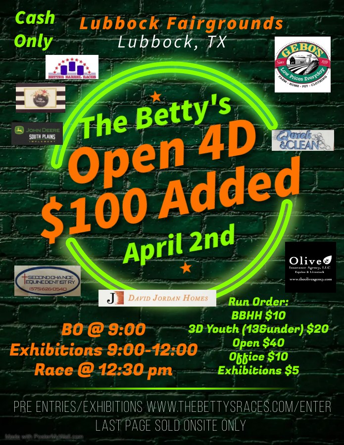 The Betty's Open 4D