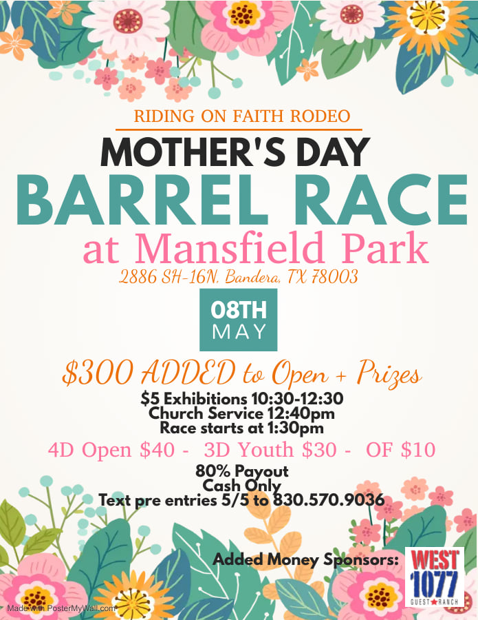 Mother's Day Barrel Race