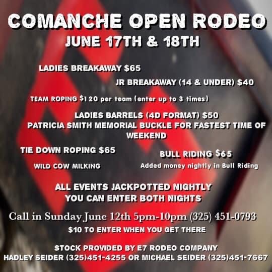 Comanche Open Rodeo