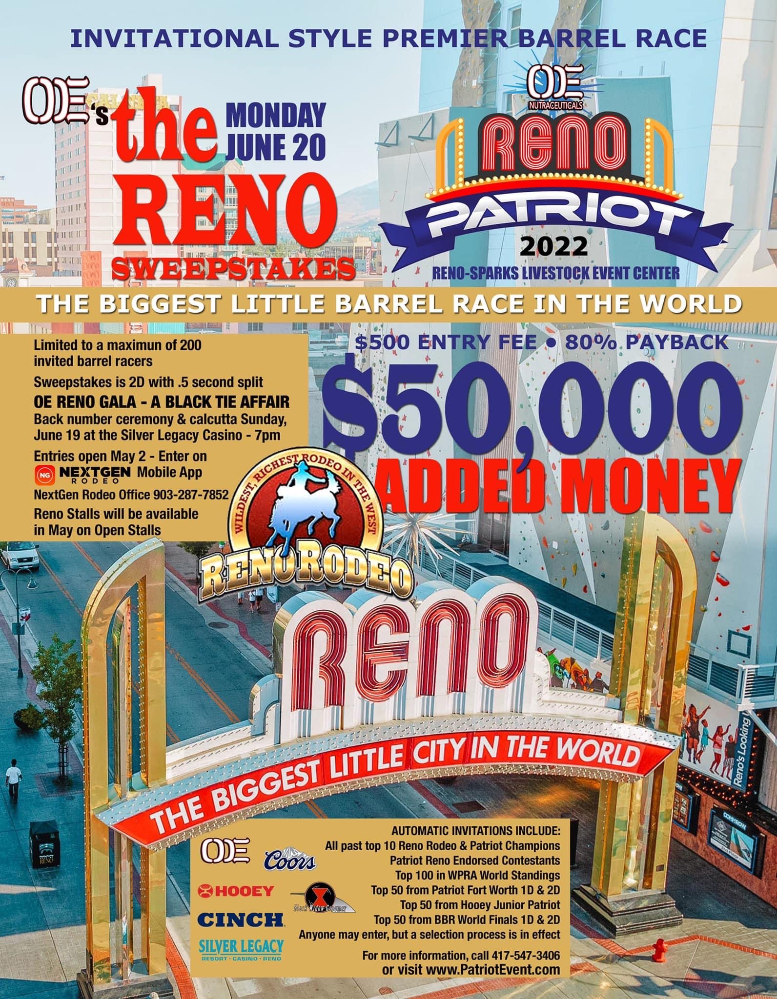 The Reno Sweepstakes