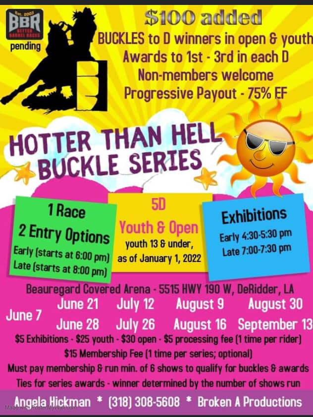 Hotter Than Hell Buckle Series