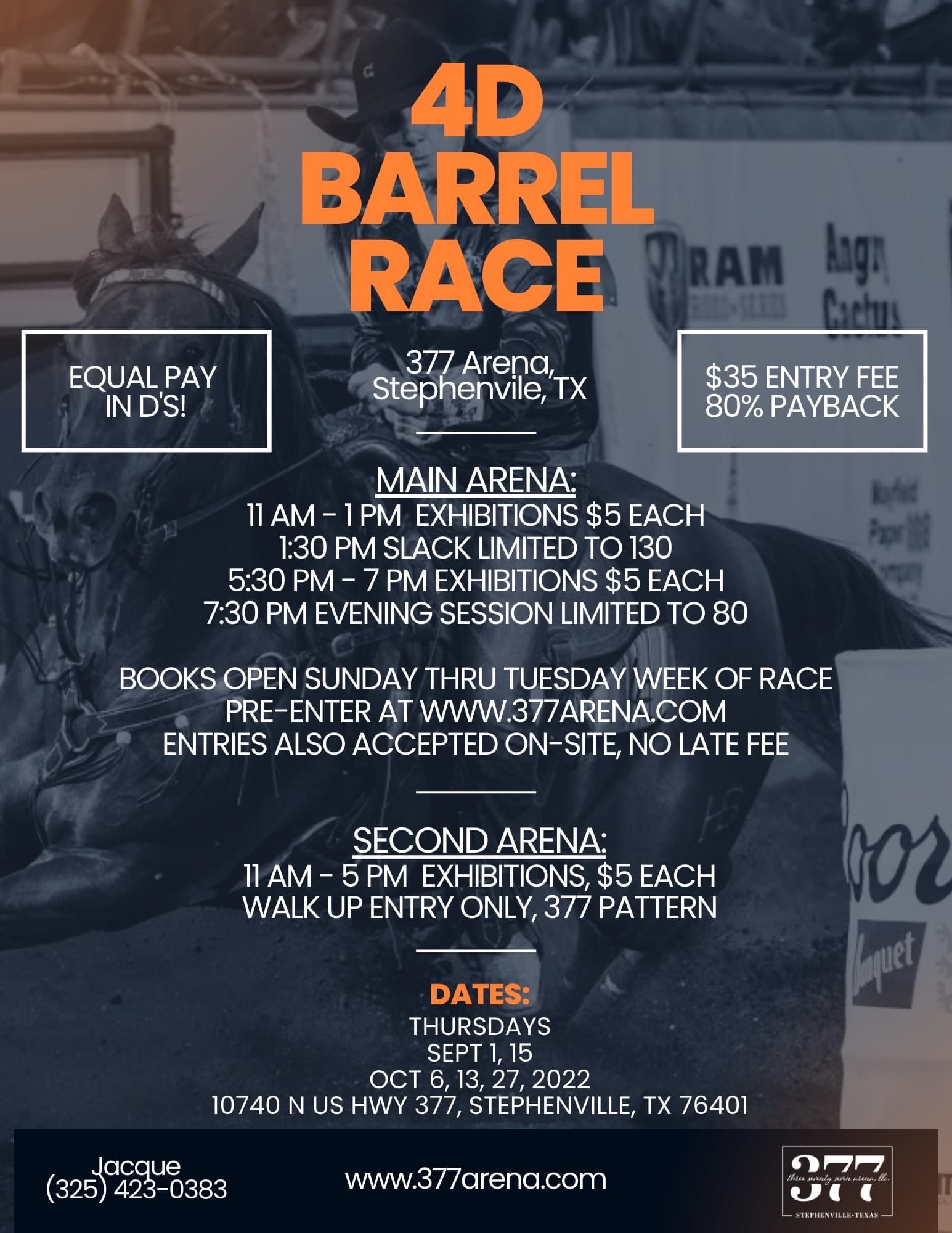 4D Barrel Race