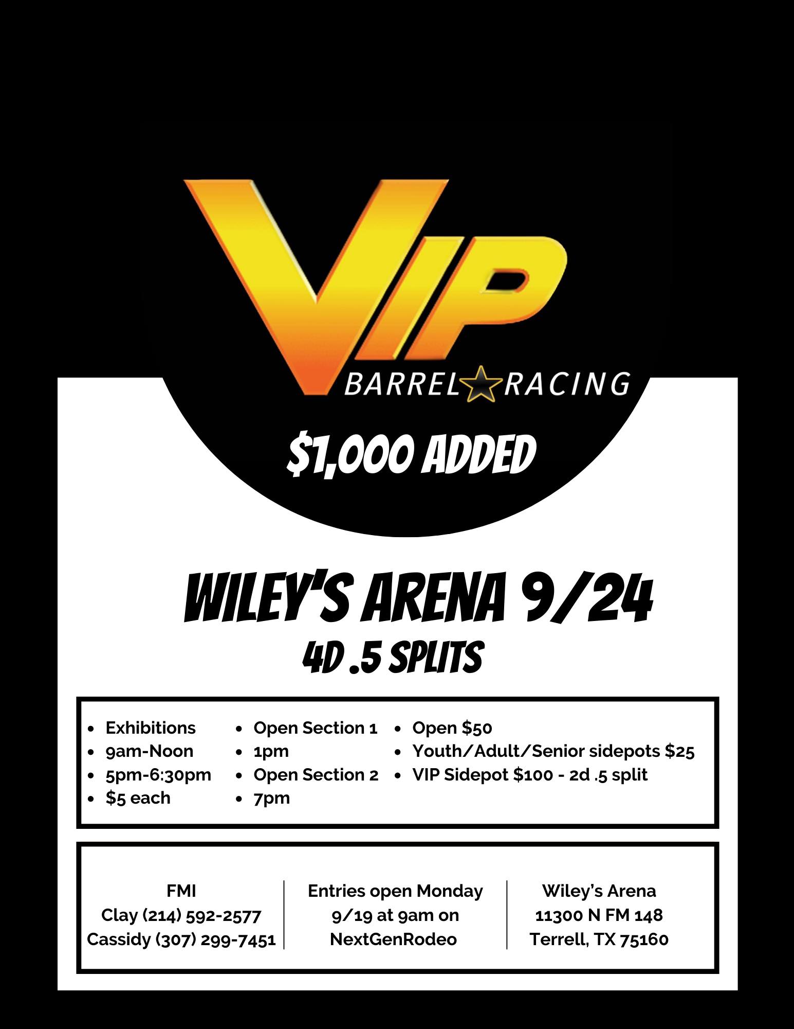VIP Barrel Racing