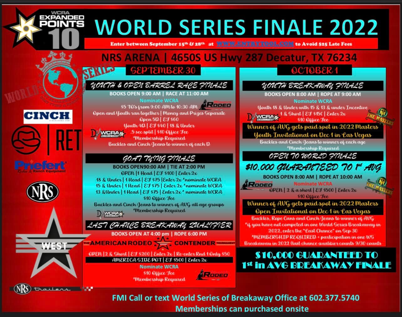 World Series Barrel Race Finale