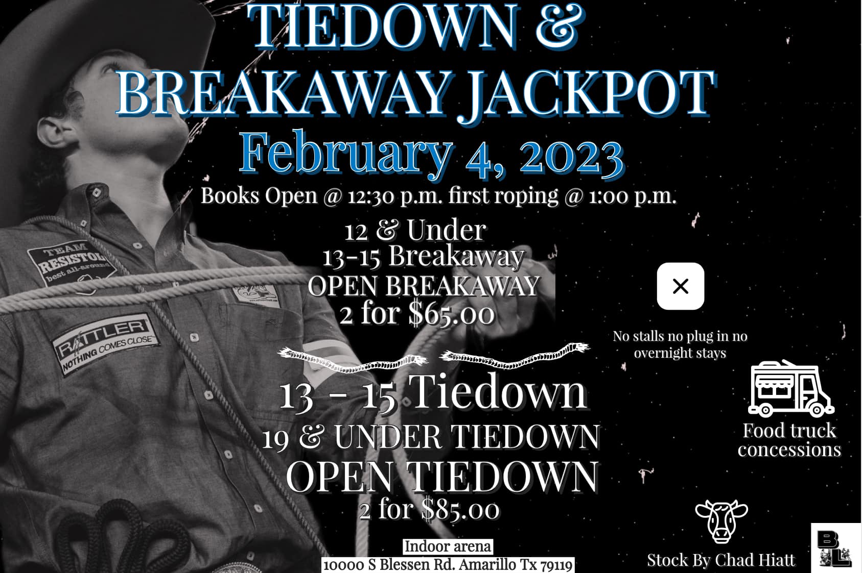 Brent Lewis Jackpot, Tei Down & Breakaway