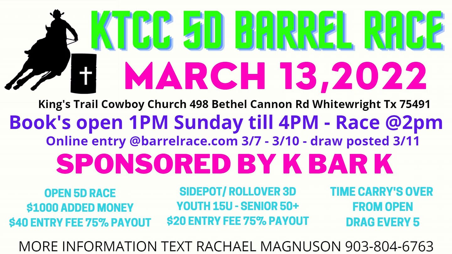KTCC 5D Barrel Race