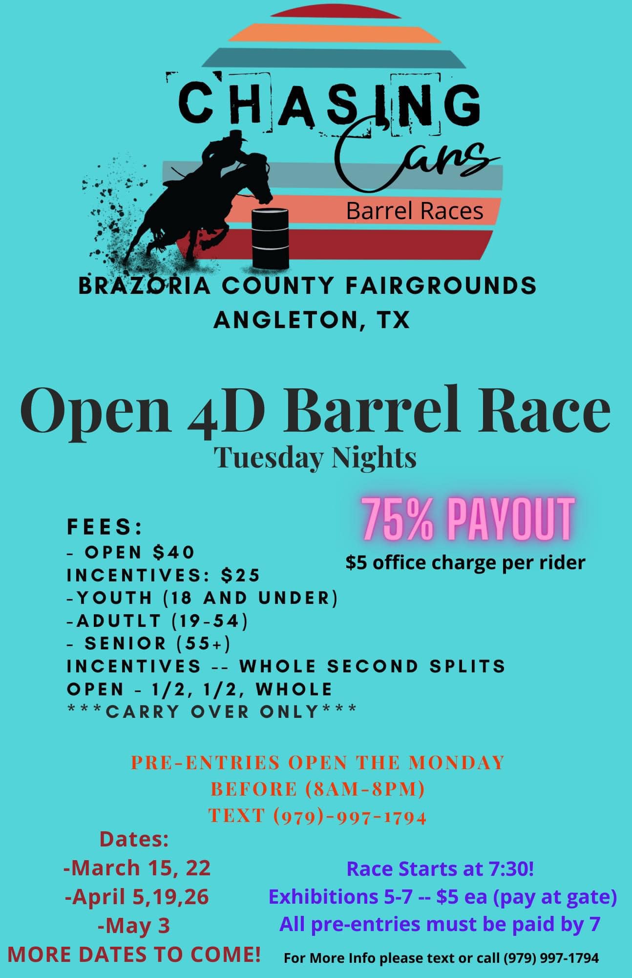 Open 4D Barrel Race