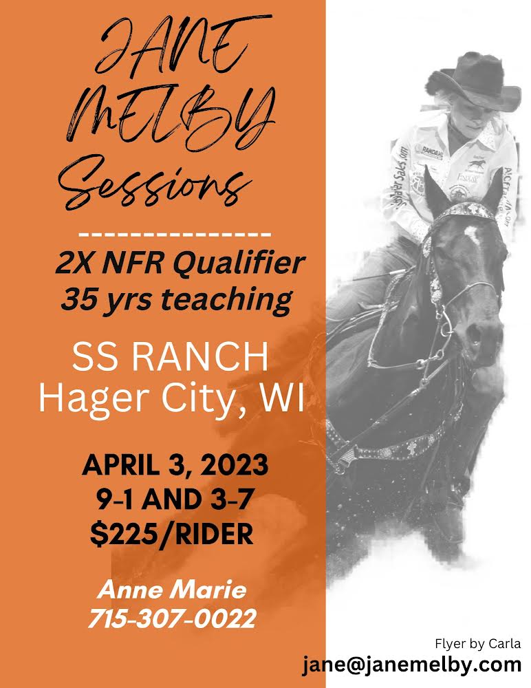 Jane Melby Barrel Racing Sessions