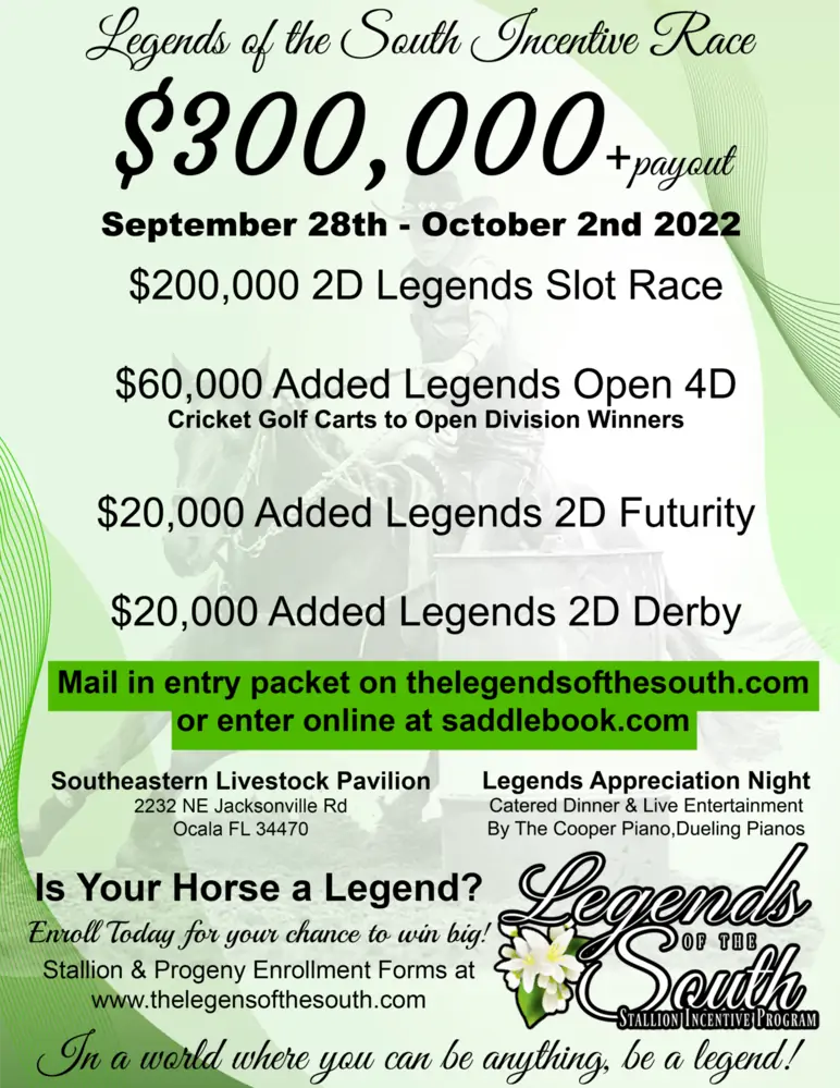 Legends Of The South Incentive Race