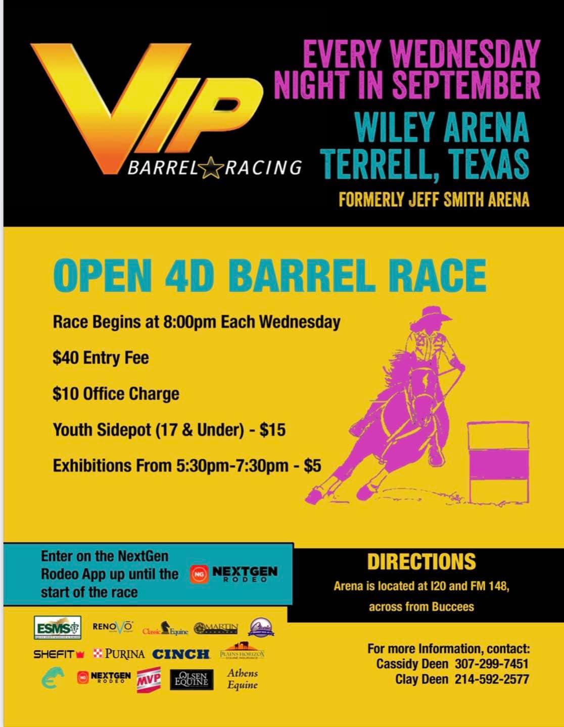 VIP Barrel Racing