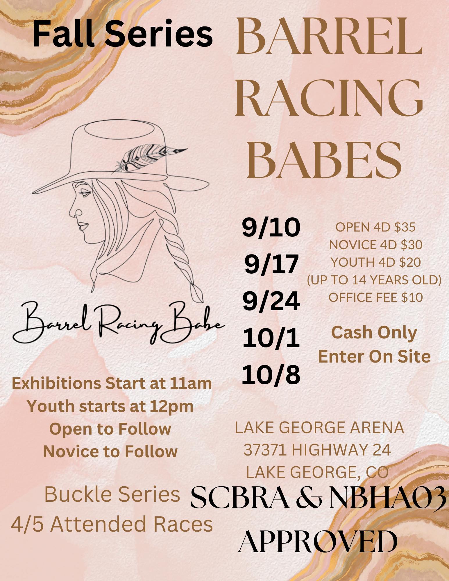 Barrel Racing Babes Fall Series
