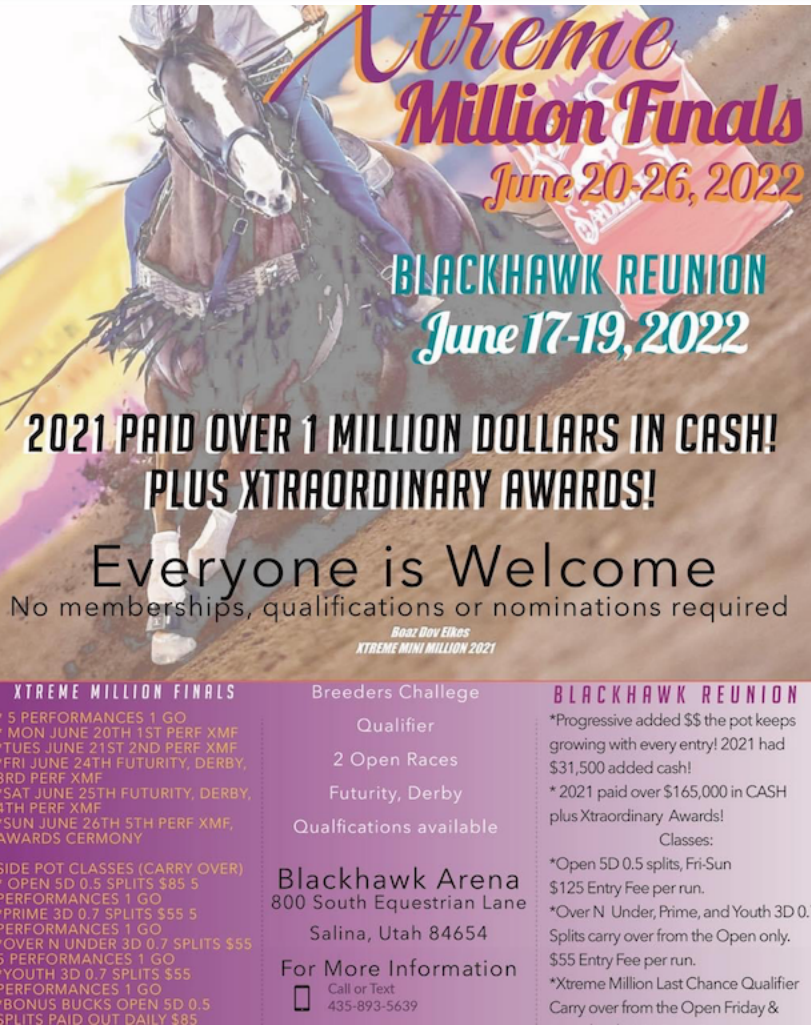 Xtreme Million Finals Blackhawk Reunion / Breeders Challenge