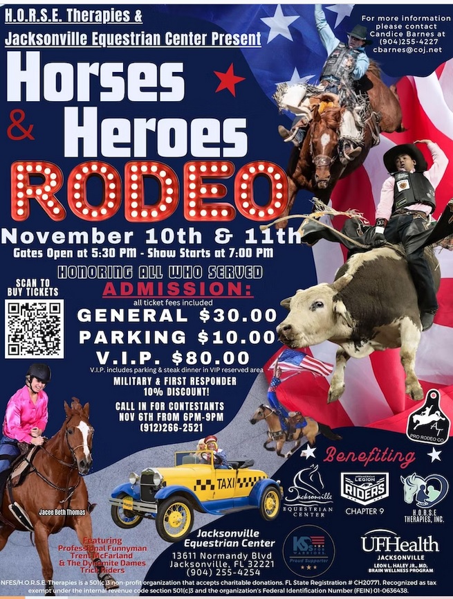 Horses and Heroes Rodeo
