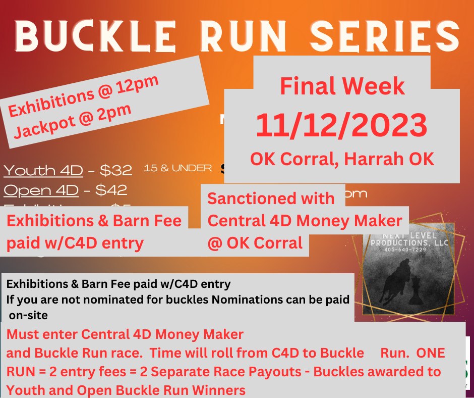 Buckle Run Series Final Week