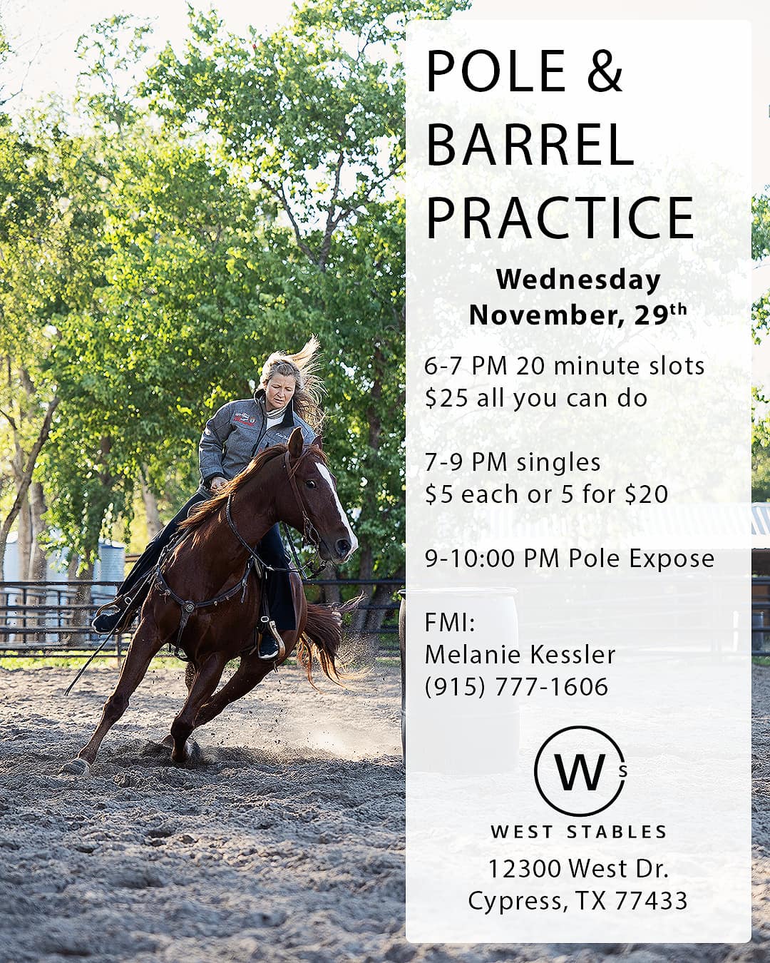 Barrel & Pole Practice