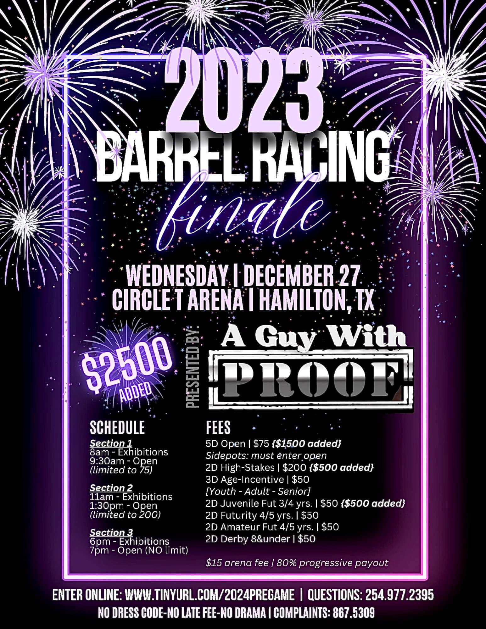 2023 Barrel Racing Finale