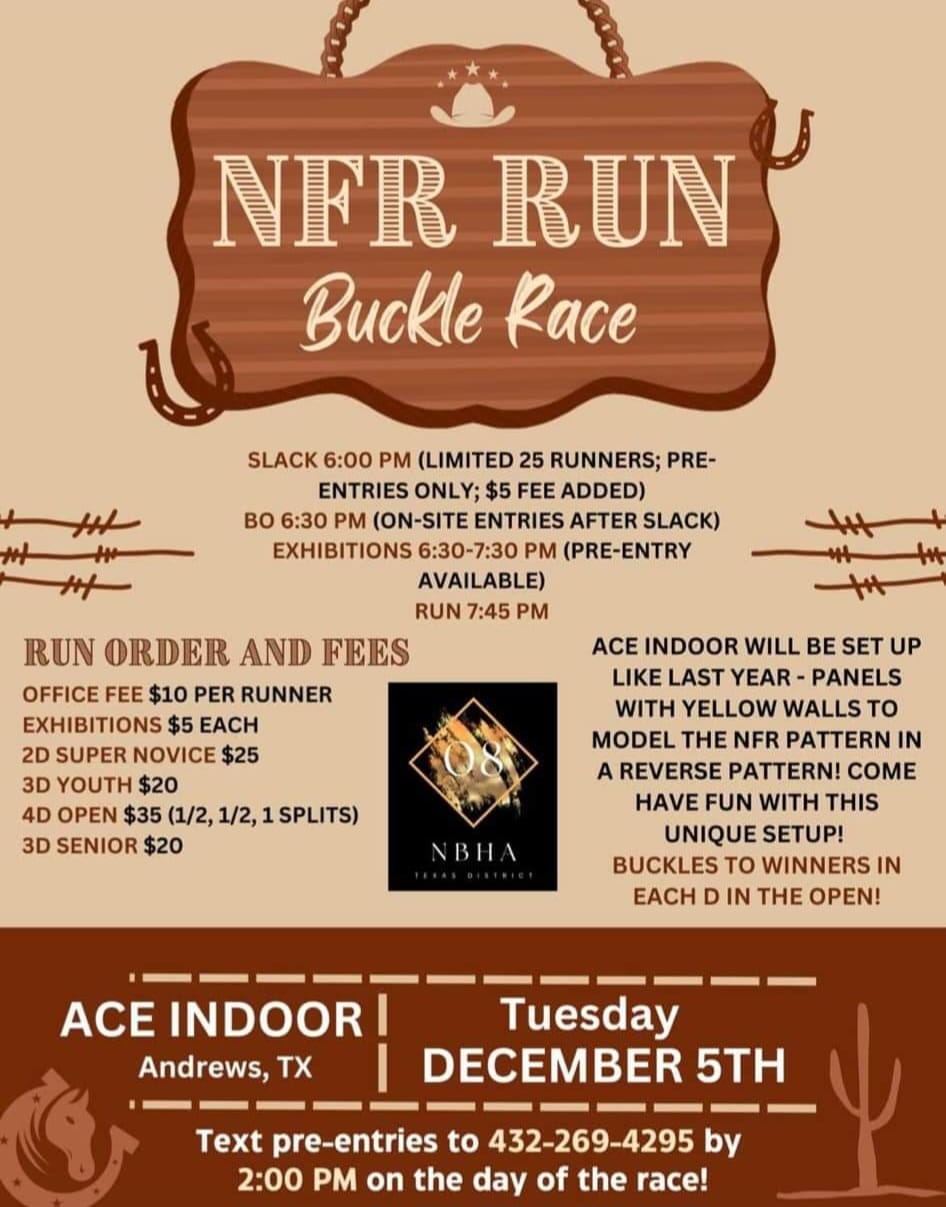 NFR Run Buckle Race