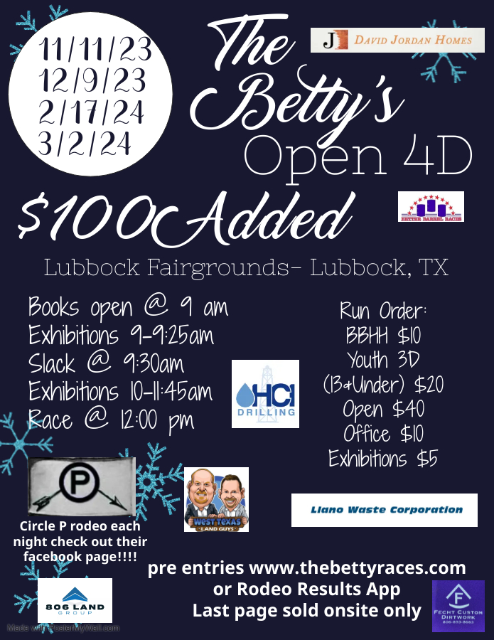 The Bettys Open 4D