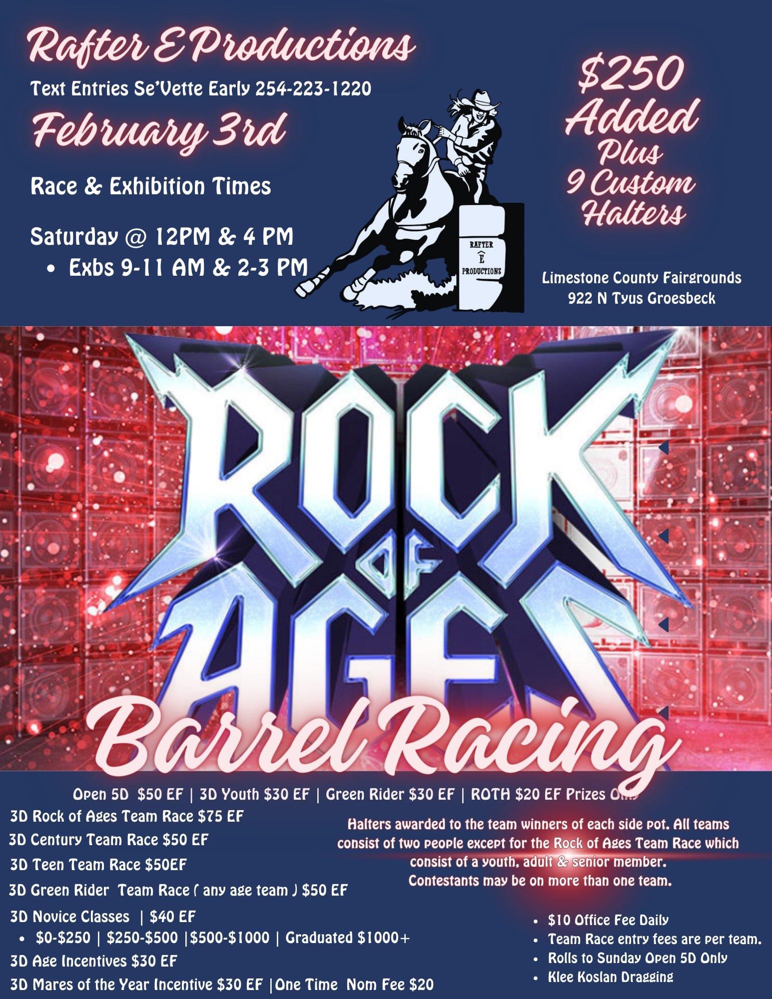 Rock of Ages Barrel Race