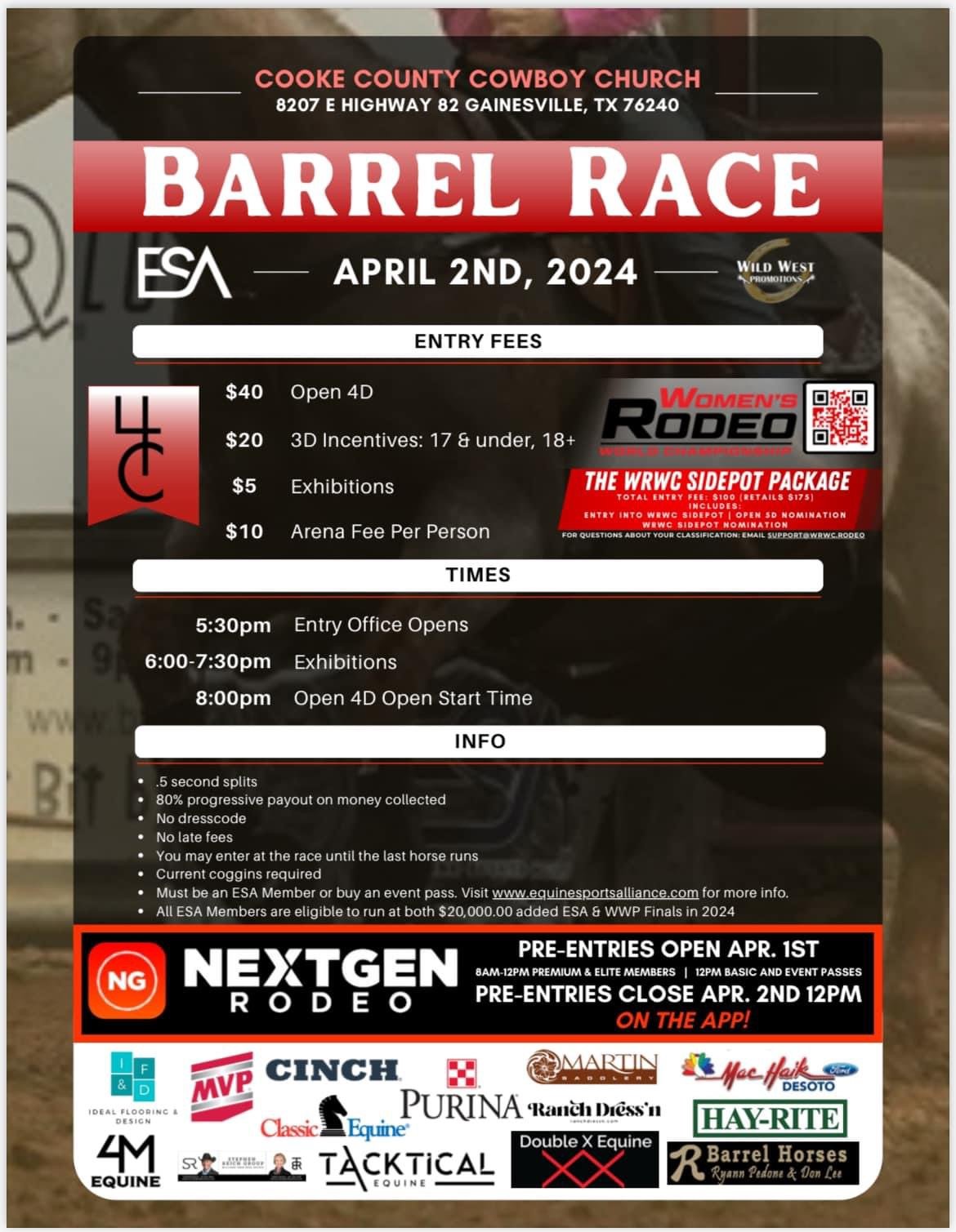 ESA Barrel Race