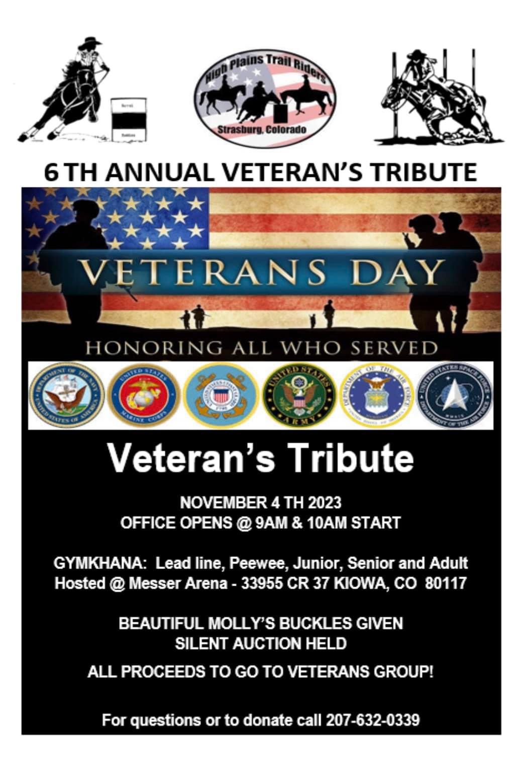 6th Annual Veterans Tribute
