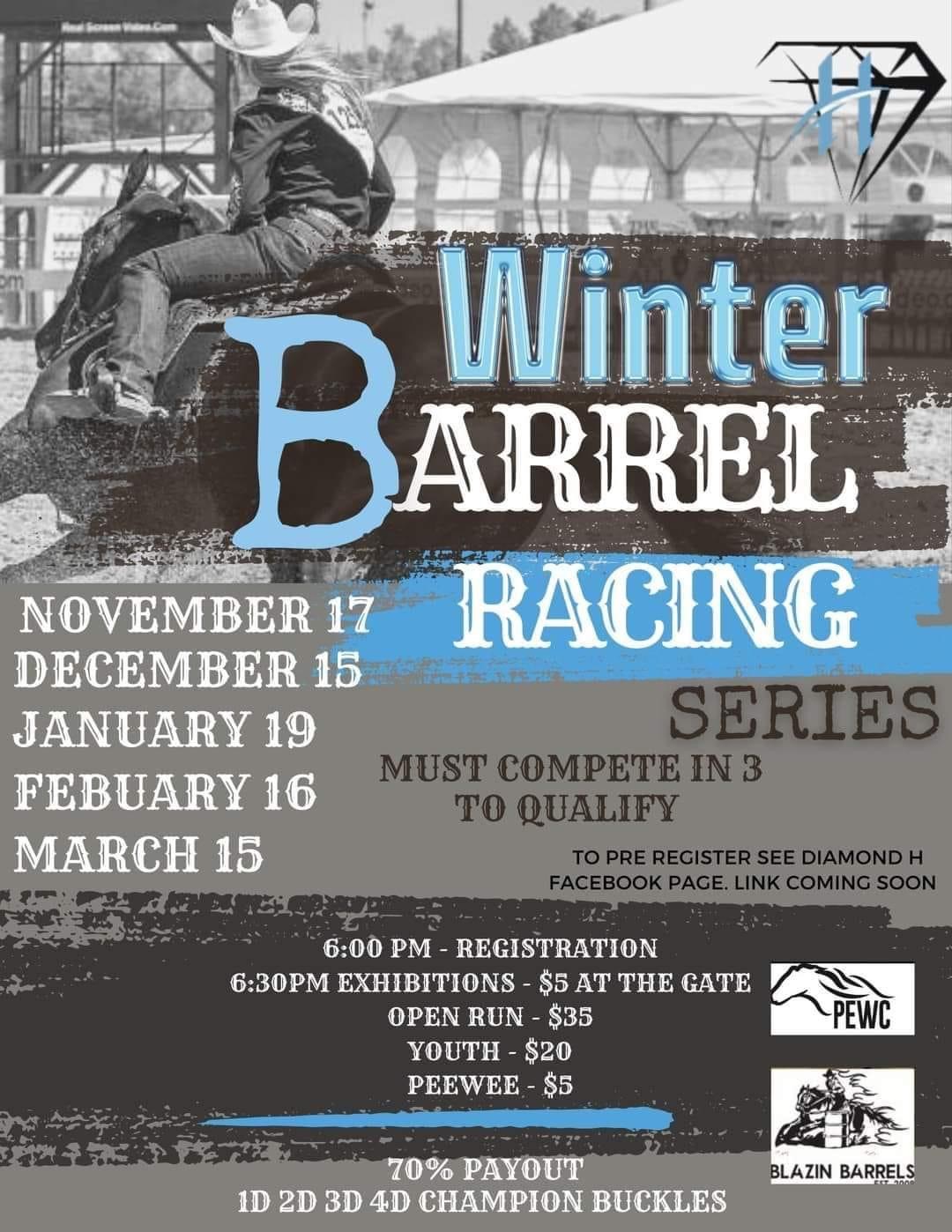 Winter barrel racing series 