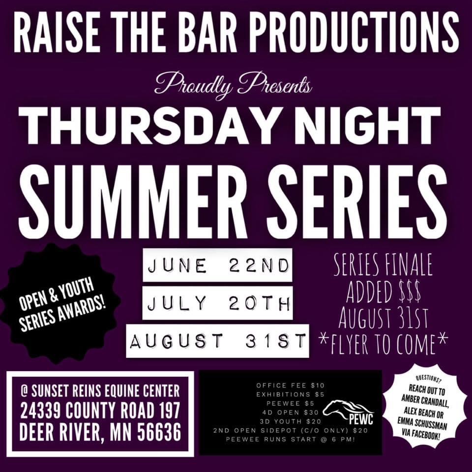 Raise The Bar Productions Thursday Night Summer Series