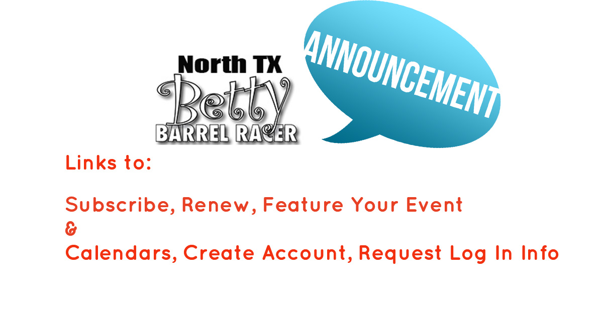 Betty Barrel Racer Info