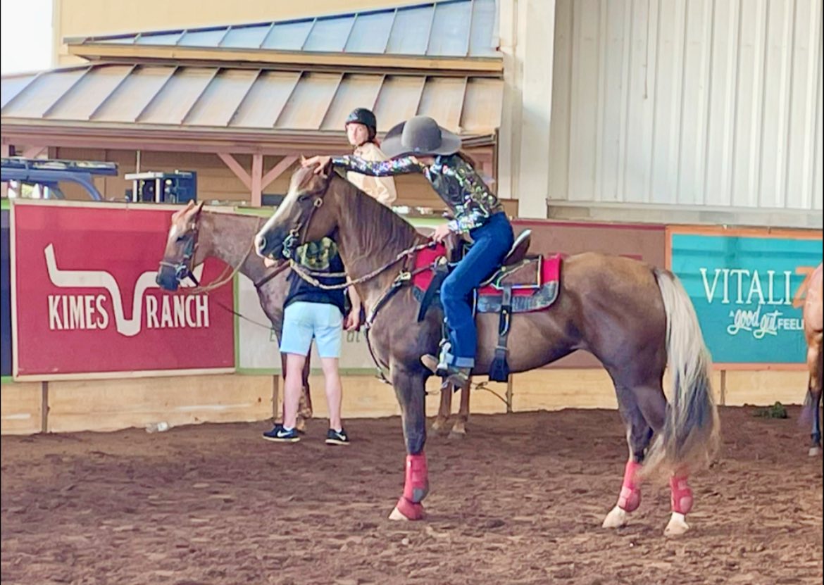 Little P & Reagan competing for the 1st time EVER, at NBHA Youth World!
